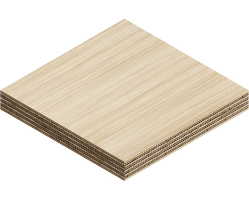 Čtvercová dýhovaná překližková deska