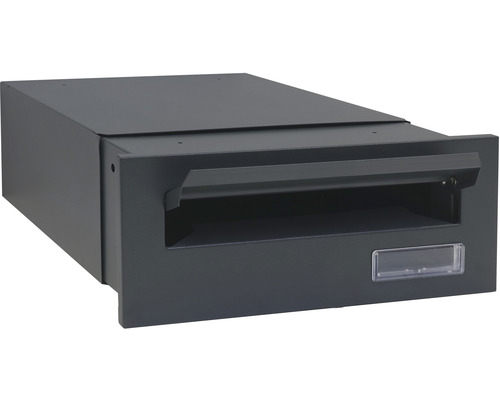 Kovová poštovní schránka pro montáž na stěnu