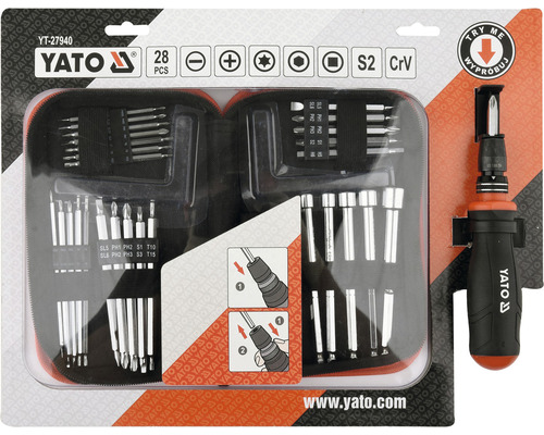 Sada šroubováků Yato s 28 díly