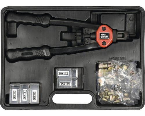 Sada nýtovacích kleští v úložném kufříku