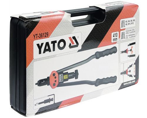 Nýtovací kleště Yato na nýtovací matice v kufříku