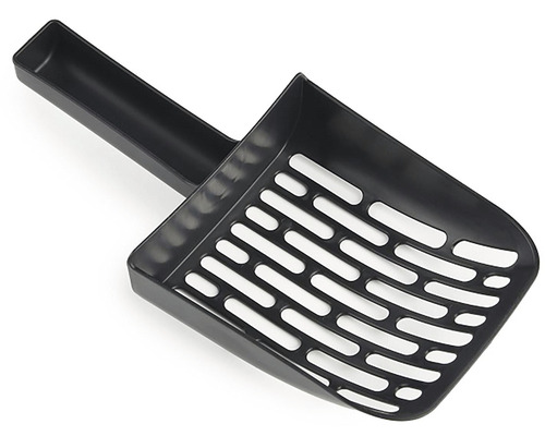 Plastová lopatka na kočičí stelivo s otvory