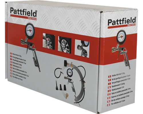 Sada na huštění pneumatik Pattfield 12 kusů v balení