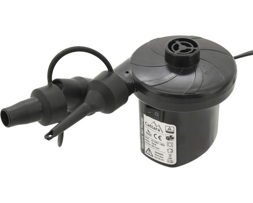 Elektrická vzduchová pumpa s nástavci pro nafukování a vyfukování