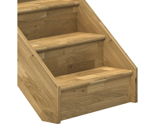 Dřevěné schodiště z dubu