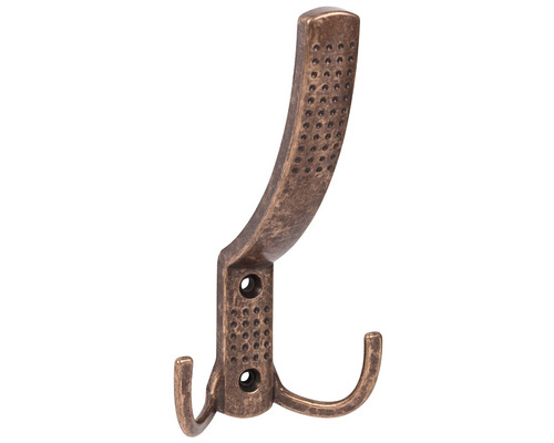 Dvojitý kovový věšák na stěnu