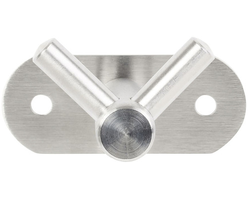 Dvojitý nástěnný hák z kovu