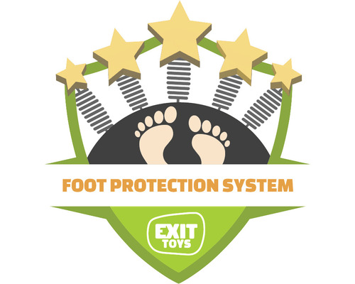 Symbol systému ochrany nohou