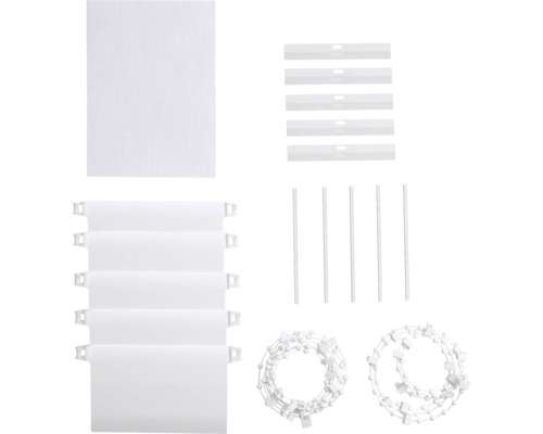 Jednotlivé díly pro vertikální žaluzie