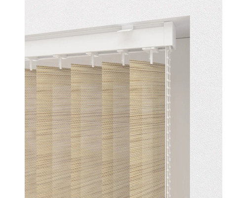 Vertikální žaluzie s ovládacím řetízkem pro dekoraci oken