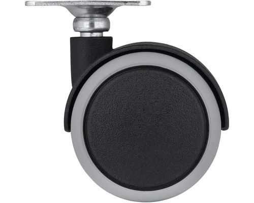 Nábytkové kolečko s deskou pro upevnění