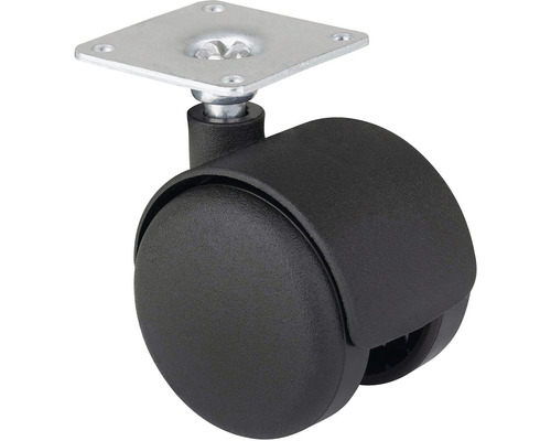 Nábytkové kolečko s montážní deskou