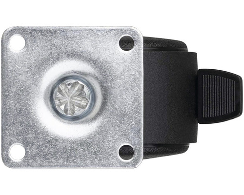 Otočné kolečko s brzdou a montážní deskou