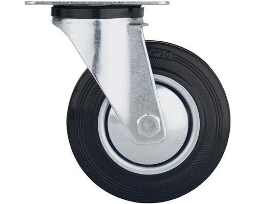 Otočné kolečko s gumovým kolečkem