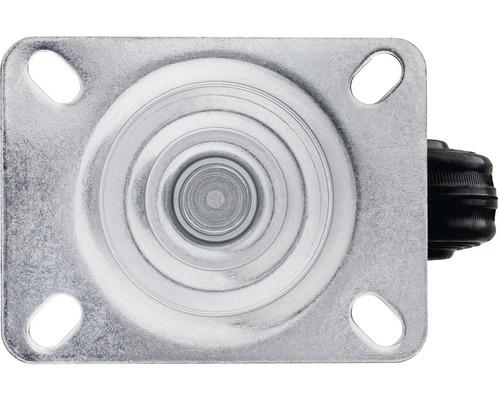 Otočné kolečko s montážní deskou a černým kolem