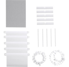 Sada příslušenství pro lamelové žaluzie s montážním příslušenstvím