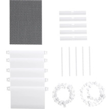 Komponenty pro rolovací sítě proti hmyzu pro montáž na okna nebo dveře