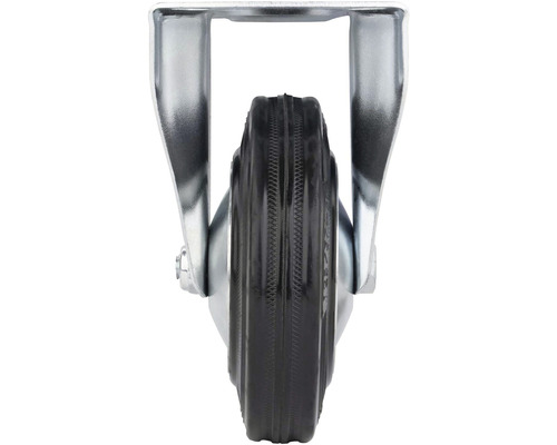 Otočné kolečko s upevněním zadního otvoru a gumovým kolem