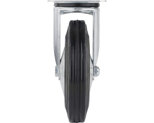 Otočné kolečko s gumovým kolečkem a ocelovým pouzdrem