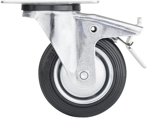 Otočné kolečko s brzdou pro nábytek a zařízení