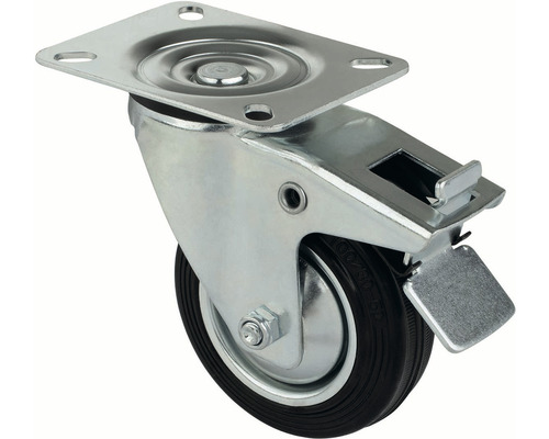 Otočné kolečko s brzdou