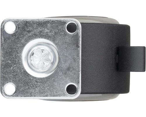 Nábytkové kolečko s brzdou a montážní deskou