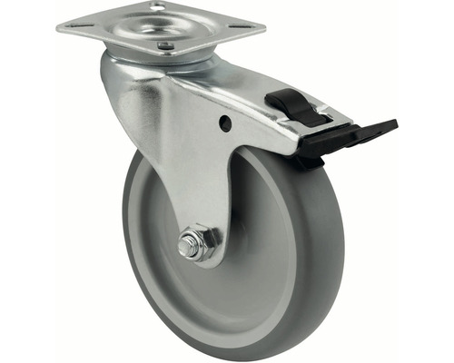 Otočné kolečko s brzdou pro nábytek a další použití