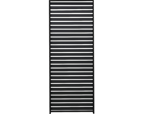 Zástěna s vodorovnými lamelami