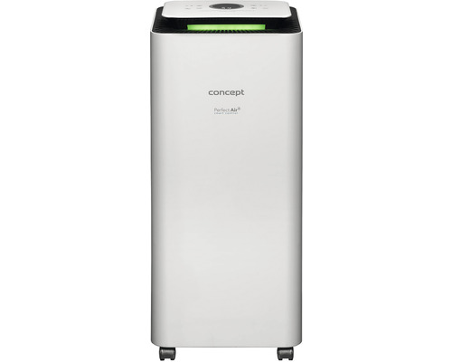 Čistička vzduchu s kolečky a logem Concept