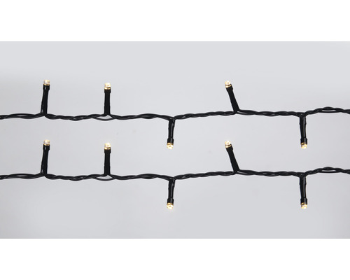 LED světelný řetěz s teplými bílými světly