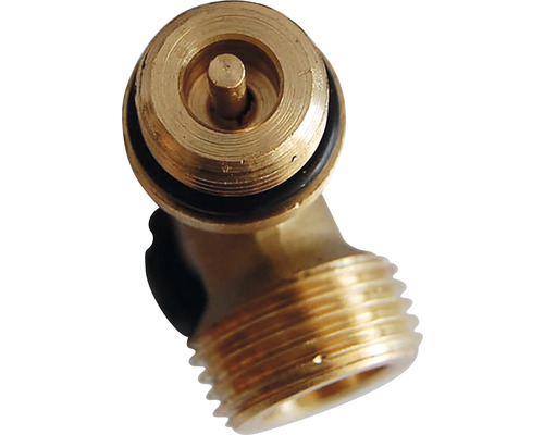 Mosazný rohový ventil se závitem