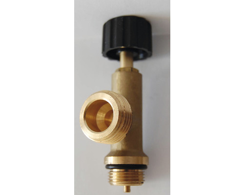Redukční ventil z mosazi s nastavovacím knoflíkem