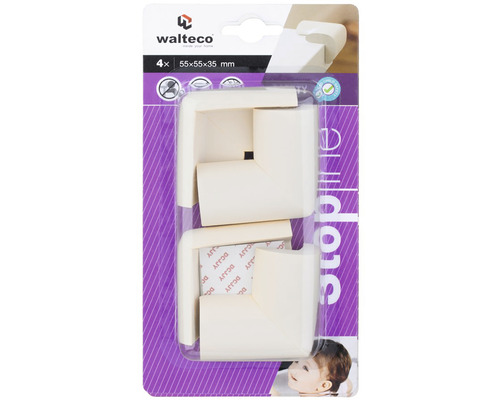 Walteco ochrana hran, 4 kusy, ochrana rohů pro zajištění bezpečnosti dětí