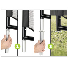 Montážní návod pro trampolínovou bezpečnostní síť