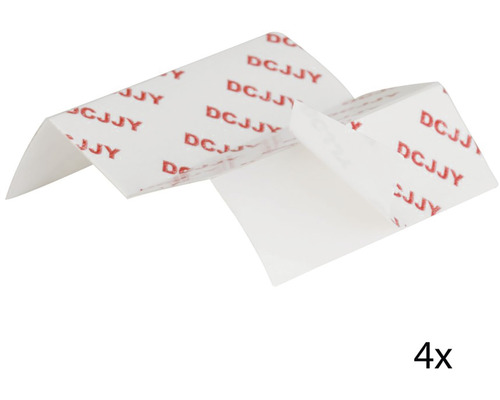 Čtyři samolepicí montážní čtverce