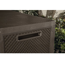 Detail úložného boxu s rukojetí