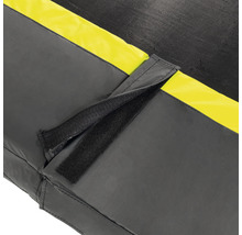 Detail krytu trampolíny se suchým zipem