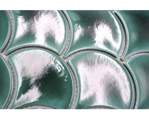 Mozaikové dlaždice ve tvaru vějíře