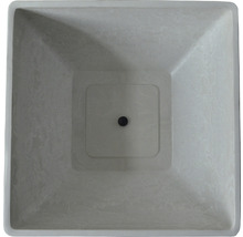 Květináč umělý kámen Lafiora 40 x 40 x 18 cm white stone