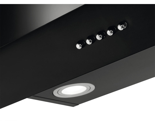 Odsavač par s osvětlením a ovládacími prvky