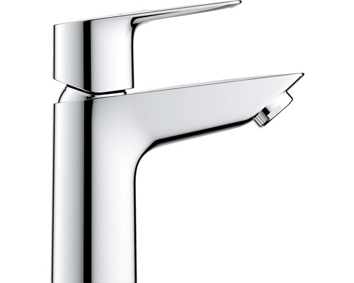 Umyvadlová baterie z chromovaného kovu