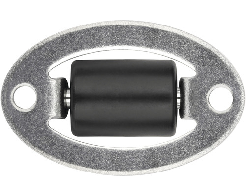 Posuvná brána s ocelovým držákem a válcovou rolí