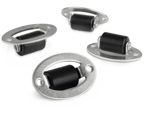 Čtyři válečkové vedení s oválnou montážní deskou