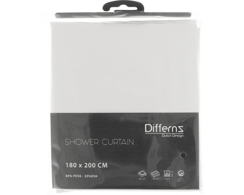 Sprchový závěs z PEVA a EVA, 180 x 200 centimetrů