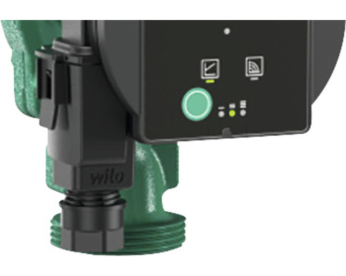 Logo Wilo na topném čerpadle