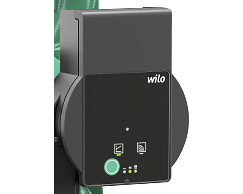 Logo Wilo na topném čerpadle