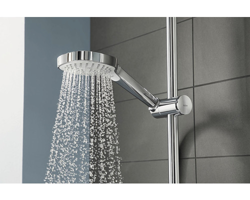 Sprchová souprava s hlavovou sprchou a proudem vody