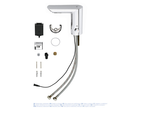 Bezkontaktní vodovodní baterie s příslušenstvím