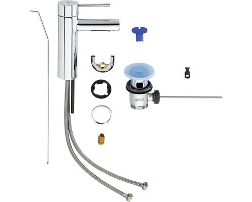 Umyvadlová baterie s příslušenstvím