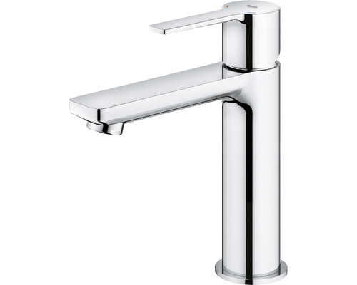 Jedna chromovaná umyvadlová baterie